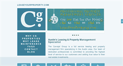 Desktop Screenshot of leaseyourproperty.com