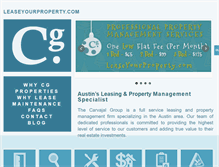 Tablet Screenshot of leaseyourproperty.com